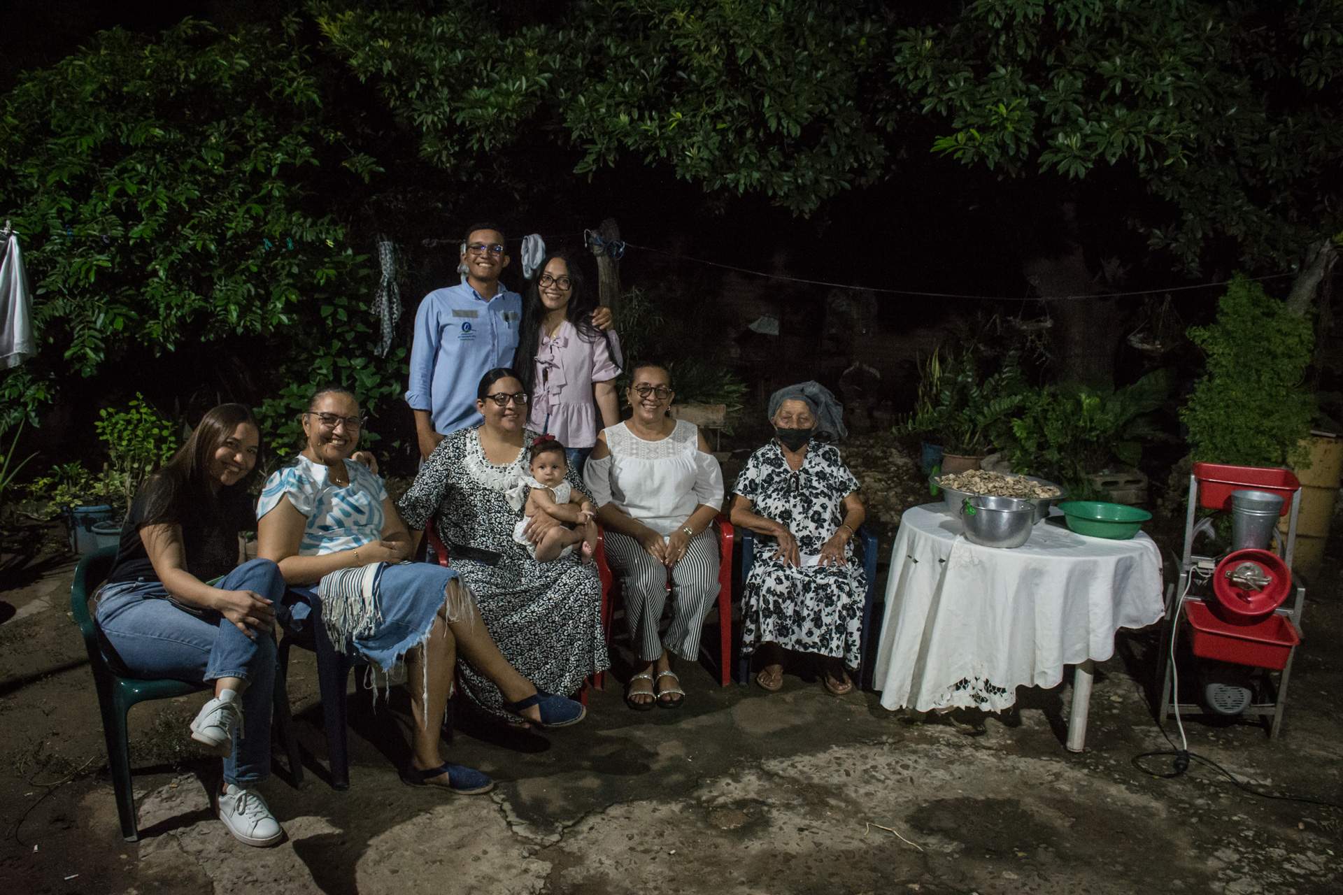 Integrantes del Colectivo de mujeres afro campesinas de Manantialito. Créditos: Camilo Ara para Censat Agua Viva - 8  de septiembre de 2024.