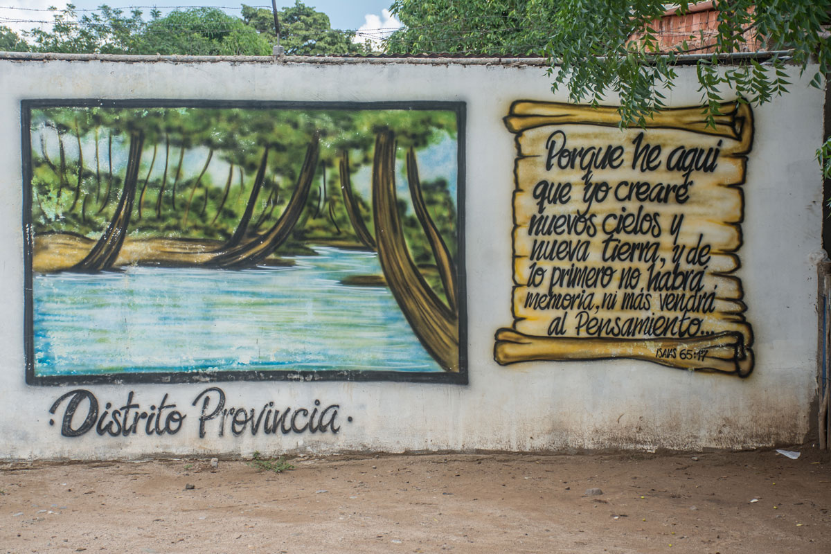 Mural del manantial de Cañaverales ,Créditos foto: Camilo Ara 